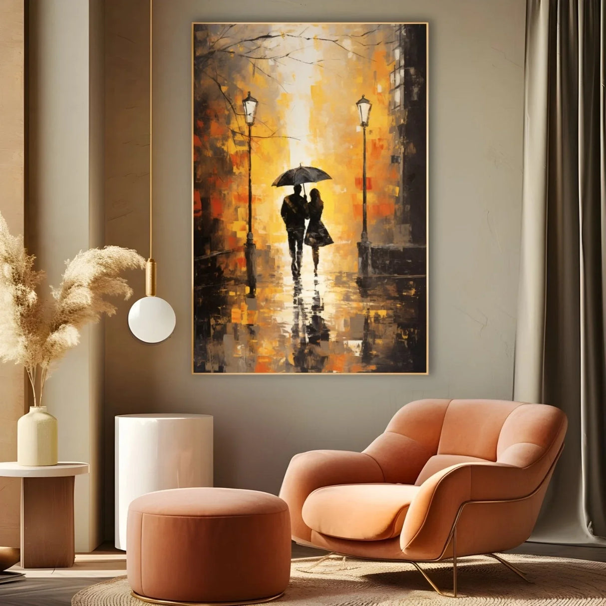 Quadro Stampa su Tela Riflessi di Gioia - CupidoDesign