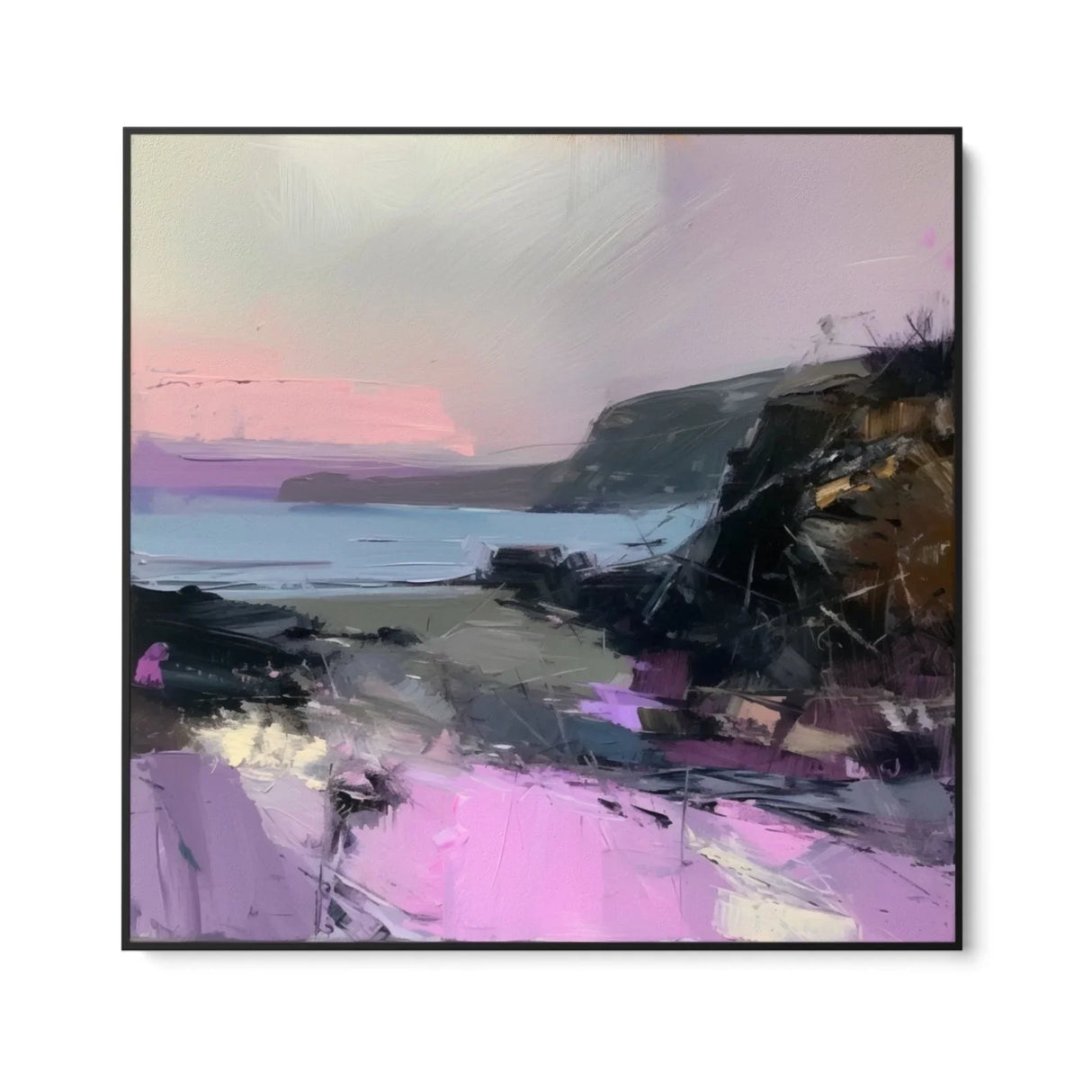 Quadro Stampa su Tela Riflessi di Lavanda - CupidoDesign