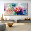 Quadro Stampa su Tela Riflessi di Petali - CupidoDesign