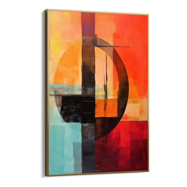 Quadro Stampa su Tela Riflessi Divergenti - CupidoDesign