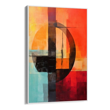Quadro Stampa su Tela Riflessi Divergenti - CupidoDesign