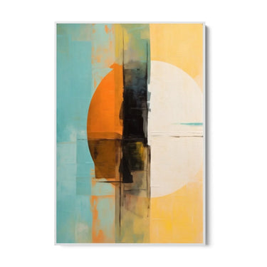 Quadro Stampa su Tela Riflessi Divergenti - CupidoDesign