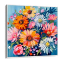 Quadro Stampa su Tela Riflessi Floreali - CupidoDesign