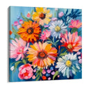Quadro Stampa su Tela Riflessi Floreali - CupidoDesign