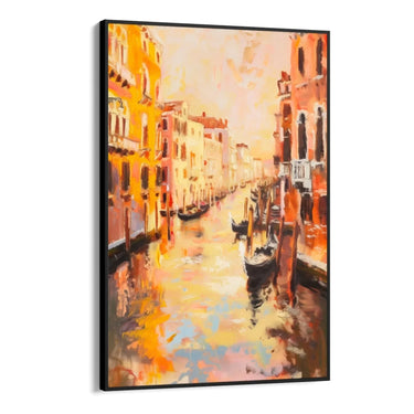Quadro Stampa su Tela Riflessi Lagunari - CupidoDesign