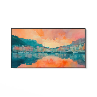 Quadro Stampa su Tela Riflessi sulla Laguna - CupidoDesign