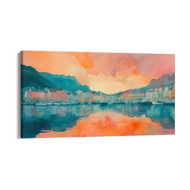 Quadro Stampa su Tela Riflessi sulla Laguna - CupidoDesign