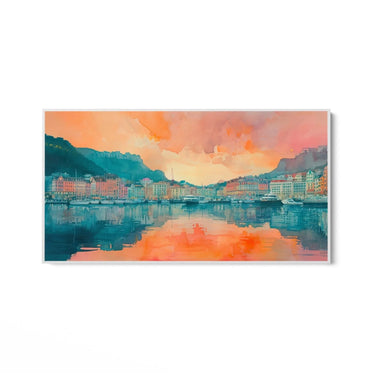 Quadro Stampa su Tela Riflessi sulla Laguna - CupidoDesign