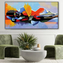 Quadro Stampa su Tela Riflessione - CupidoDesign