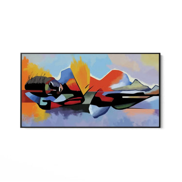 Quadro Stampa su Tela Riflessione - CupidoDesign