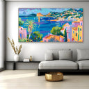 Quadro Stampa su Tela Riflessioni di Ibiza, Spagna - CupidoDesign