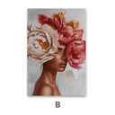 Quadro Stampa su Tela Riflessioni Floreali - CupidoDesign