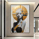 Quadro Stampa su Tela Riflessioni Silenziose - CupidoDesign