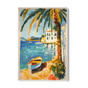Quadro Stampa su Tela Riflessioni su Ibiza - CupidoDesign