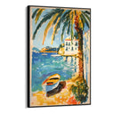Quadro Stampa su Tela Riflessioni su Ibiza - CupidoDesign