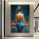 Quadro Stampa su Tela Riflesso di bellezza - CupidoDesign