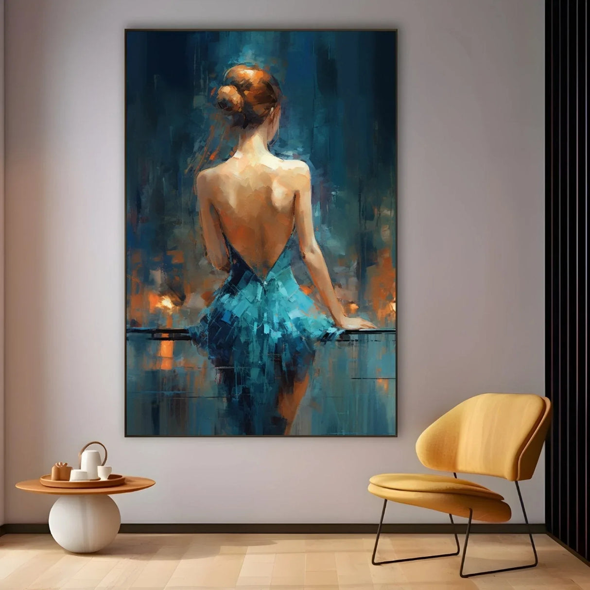 Quadro Stampa su Tela Riflesso di bellezza - CupidoDesign