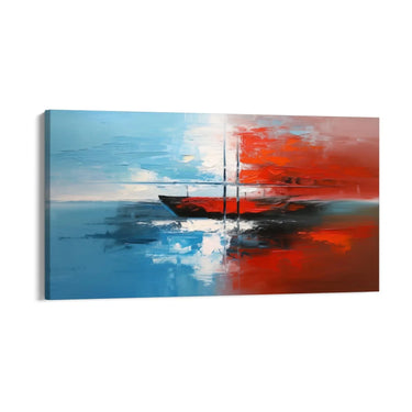 Quadro Stampa su Tela Riflesso di Vela - CupidoDesign