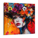 Quadro Stampa su Tela Riflesso Floreale - CupidoDesign