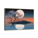 Quadro Stampa su Tela Riflesso Notturno - CupidoDesign