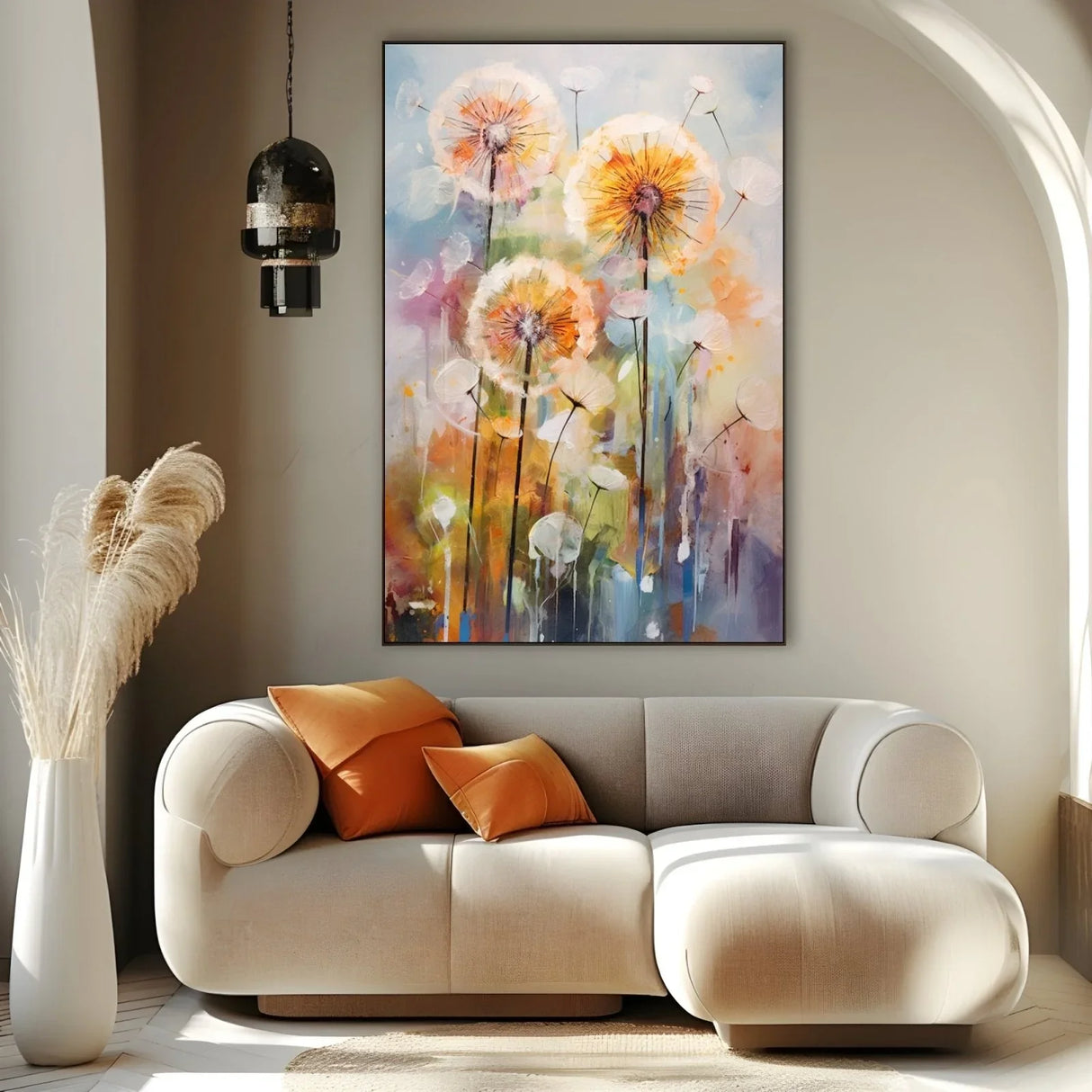 Quadro Stampa su Tela Rifrazioni dell'Essenza - CupidoDesign