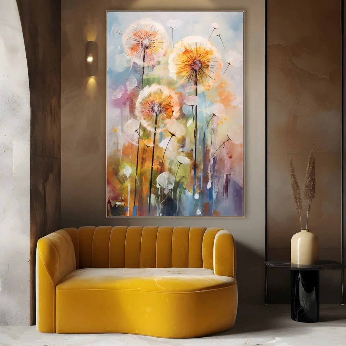 Quadro Stampa su Tela Rifrazioni dell'Essenza - CupidoDesign