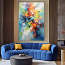 Quadro Stampa su Tela Rinascita cromatica - CupidoDesign
