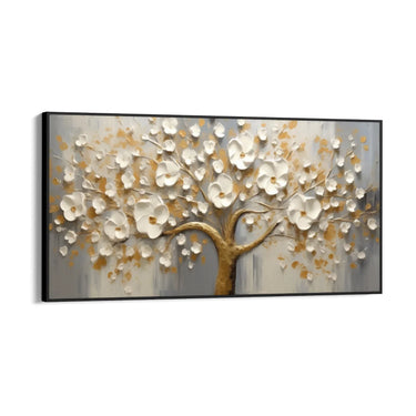 Quadro Stampa su Tela Rinascita del Bianco - CupidoDesign