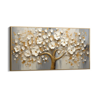 Quadro Stampa su Tela Rinascita del Bianco - CupidoDesign