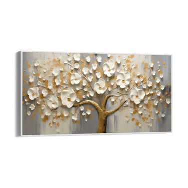 Quadro Stampa su Tela Rinascita del Bianco - CupidoDesign