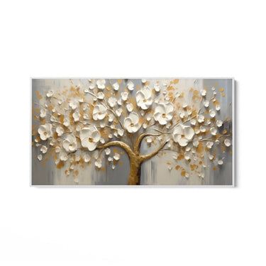 Quadro Stampa su Tela Rinascita del Bianco - CupidoDesign