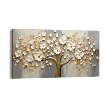 Quadro Stampa su Tela Rinascita del Bianco - CupidoDesign