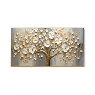 Quadro Stampa su Tela Rinascita del Bianco - CupidoDesign