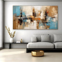 Quadro Stampa su Tela Risacca dell'Arte 75x150cm - CupidoDesign