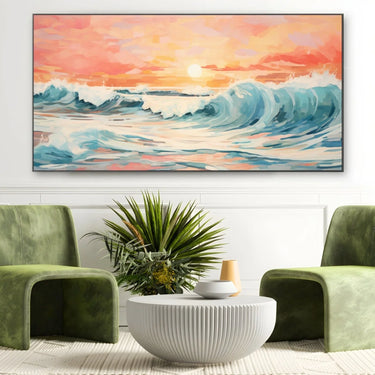 Quadro Stampa su Tela Risonanze dell'Eterno - CupidoDesign