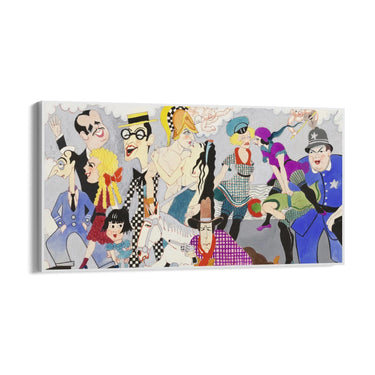 Quadro Stampa su Tela Ristorante Wilshire Bowl, John Decker - CupidoDesign