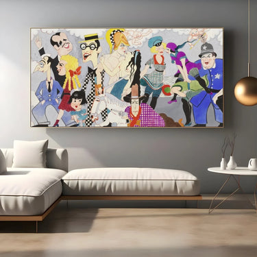 Quadro Stampa su Tela Ristorante Wilshire Bowl, John Decker - CupidoDesign