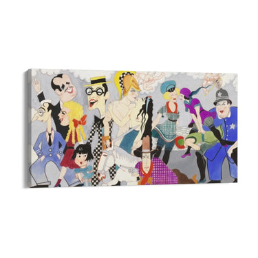 Quadro Stampa su Tela Ristorante Wilshire Bowl, John Decker - CupidoDesign
