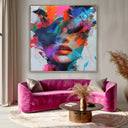 Quadro Stampa su Tela Risveglio Cromatico - CupidoDesign
