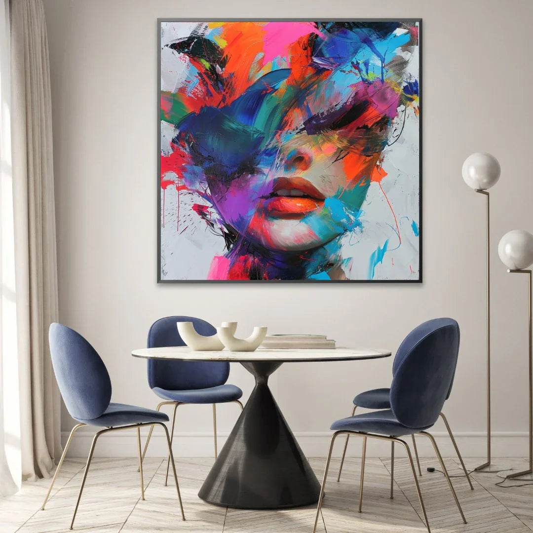 Quadro Stampa su Tela Risveglio Cromatico - CupidoDesign