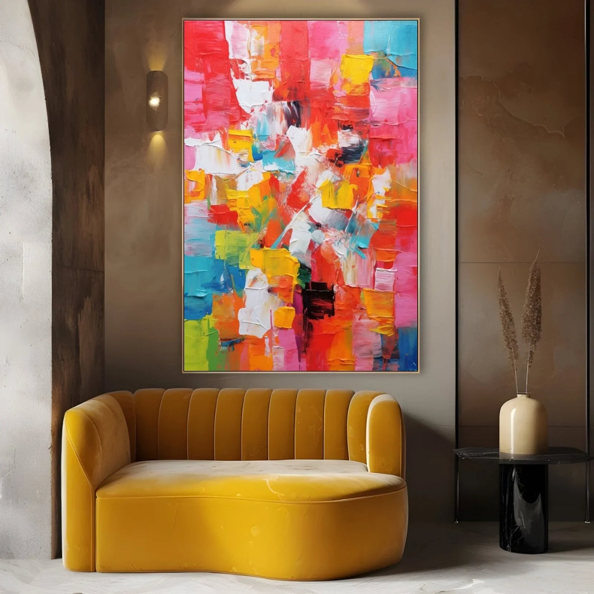 Quadro Stampa su Tela Risveglio di Colori - CupidoDesign