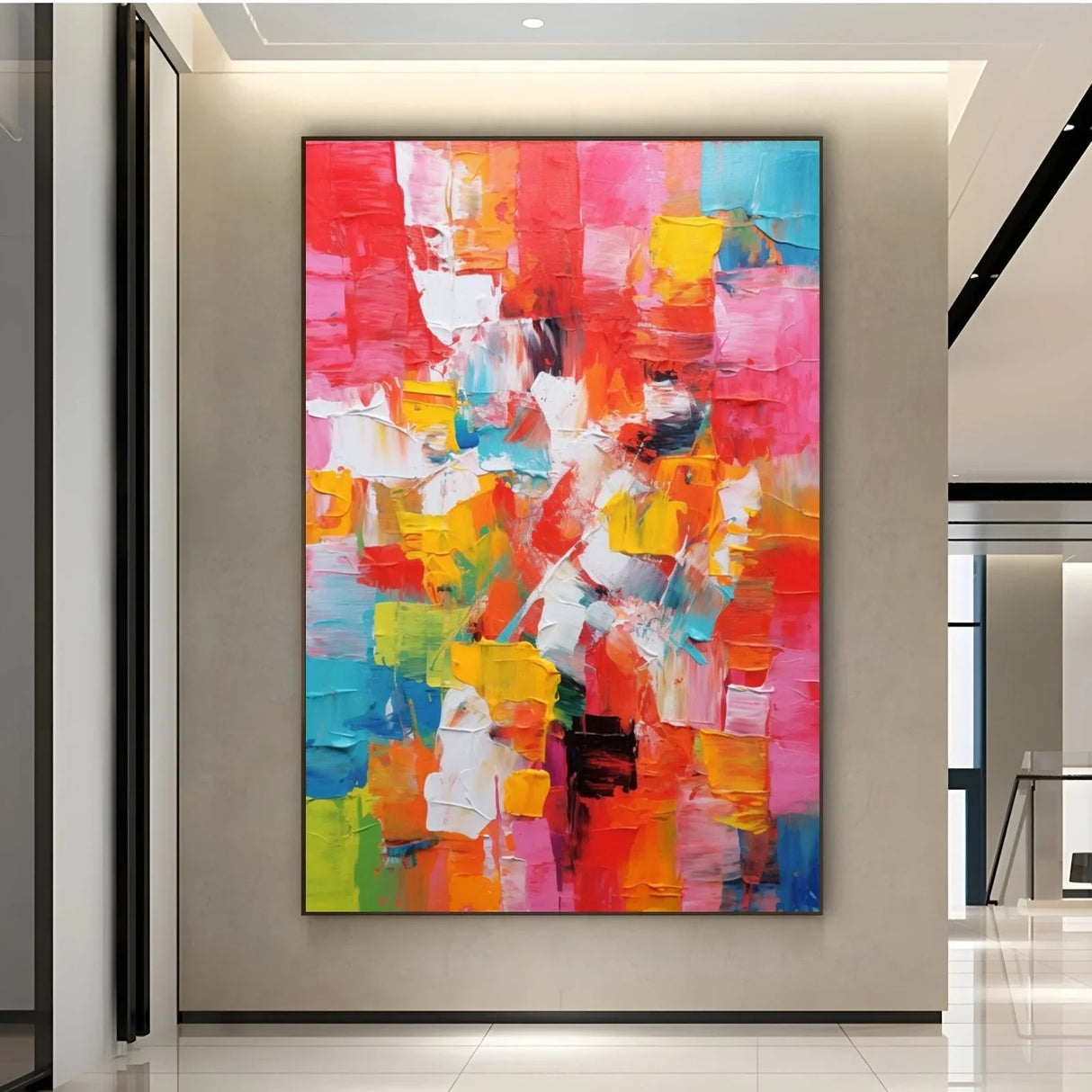 Quadro Stampa su Tela Risveglio di Colori - CupidoDesign