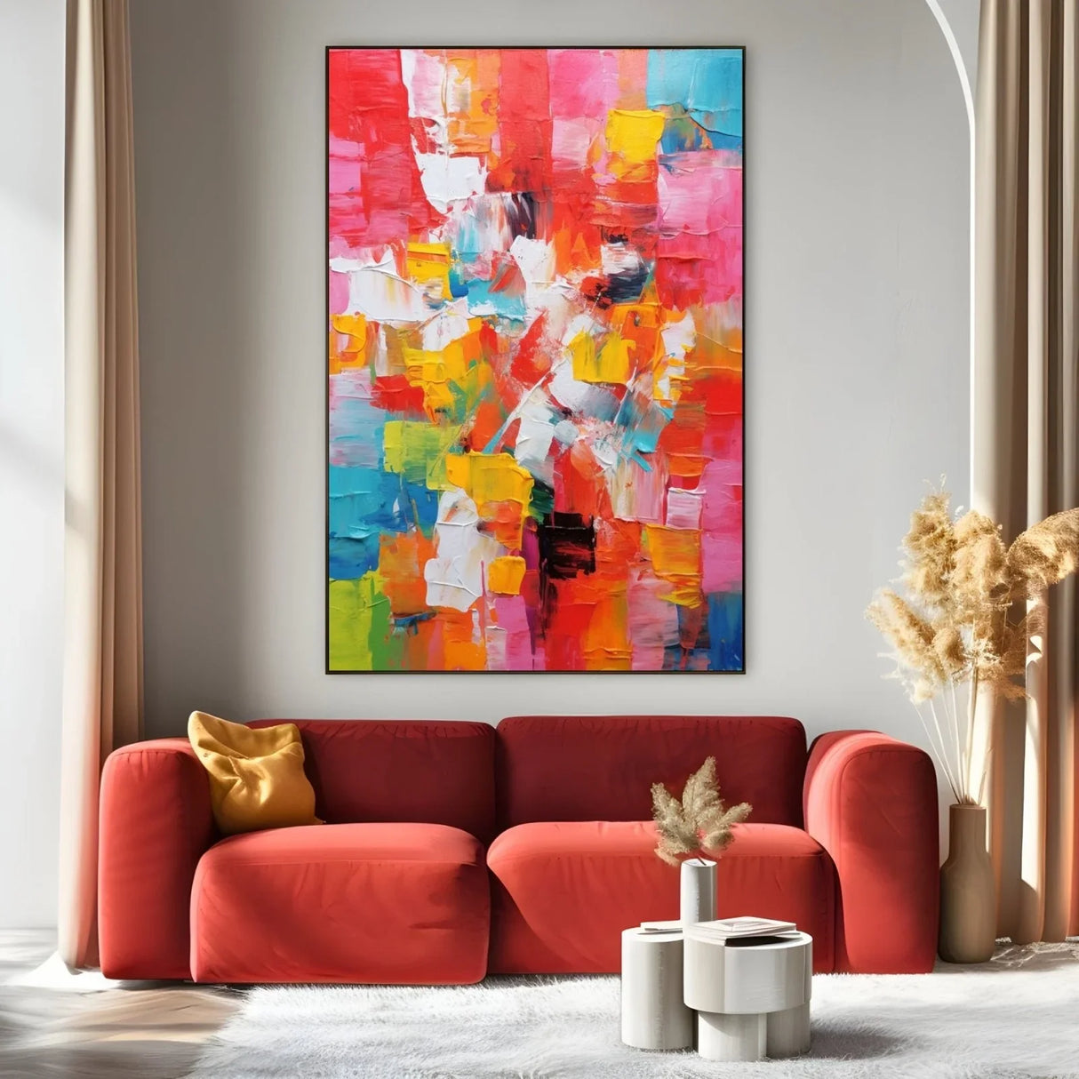 Quadro Stampa su Tela Risveglio di Colori - CupidoDesign