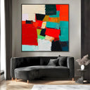 Quadro Stampa su Tela Ritmi di Colore - CupidoDesign