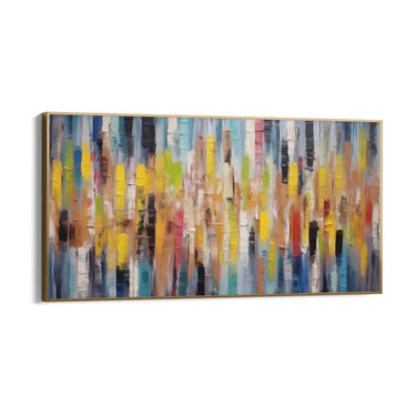 Quadro Stampa su Tela Ritmica Espressione - CupidoDesign