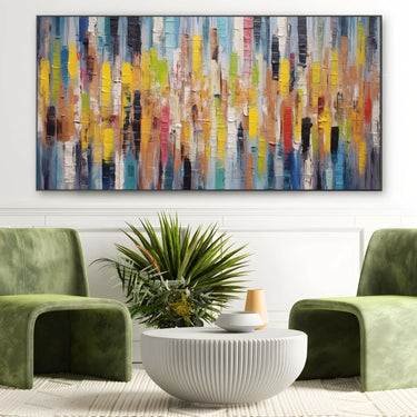 Quadro Stampa su Tela Ritmica Espressione - CupidoDesign