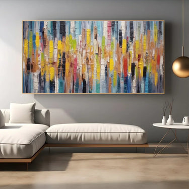 Quadro Stampa su Tela Ritmica Espressione - CupidoDesign