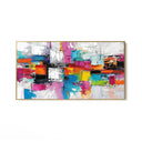 Quadro Stampa su Tela Ritmo Rubino - CupidoDesign