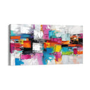 Quadro Stampa su Tela Ritmo Rubino - CupidoDesign
