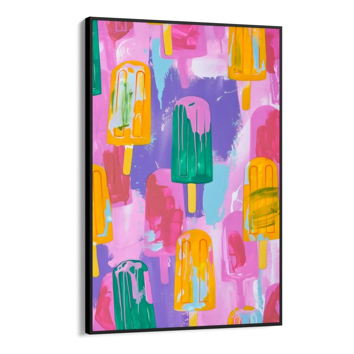 Quadro Stampa su Tela Ritmo Vibrante - CupidoDesign